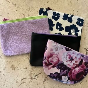 Set of 4 New Travel Cosmetic Bags